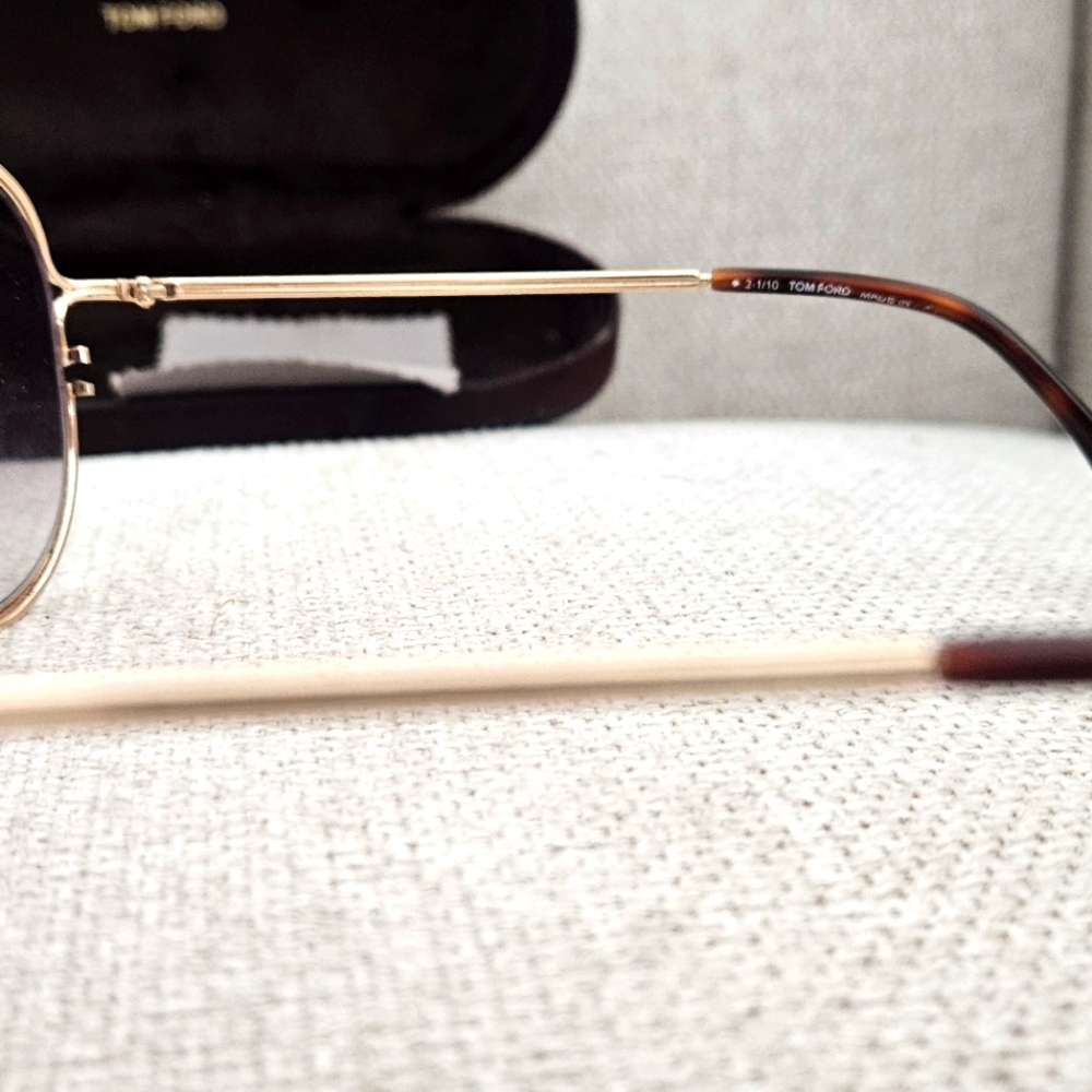 Tom Ford Infinity Aviator Sunglasses - Picture 3 of 5